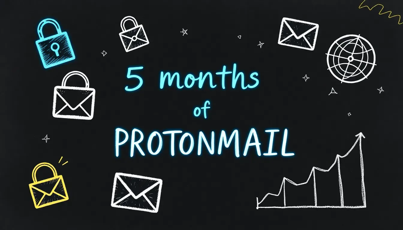 5 months with ProtonMail and I haven't looked back