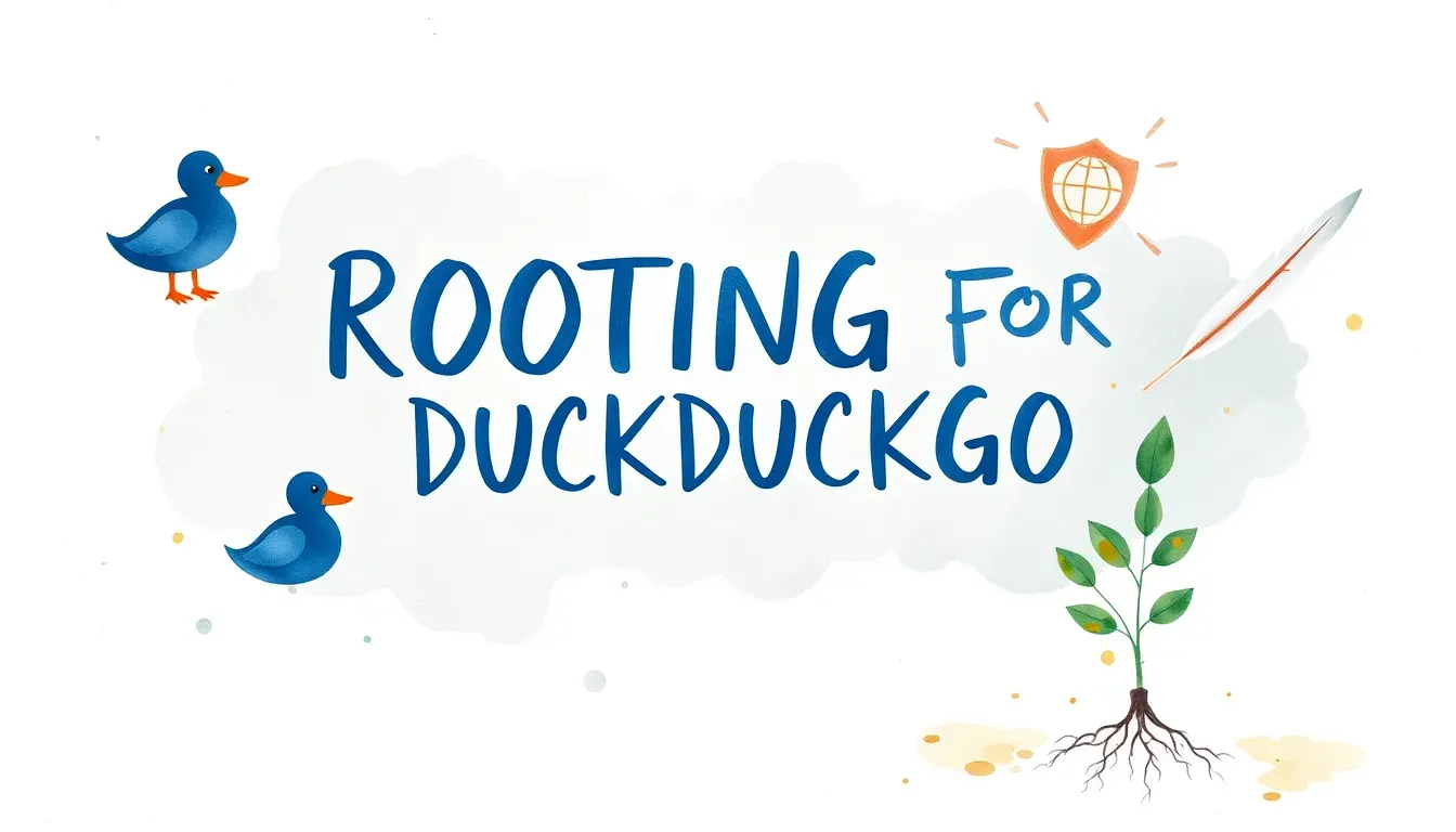 I am rooting for DuckDuckGo