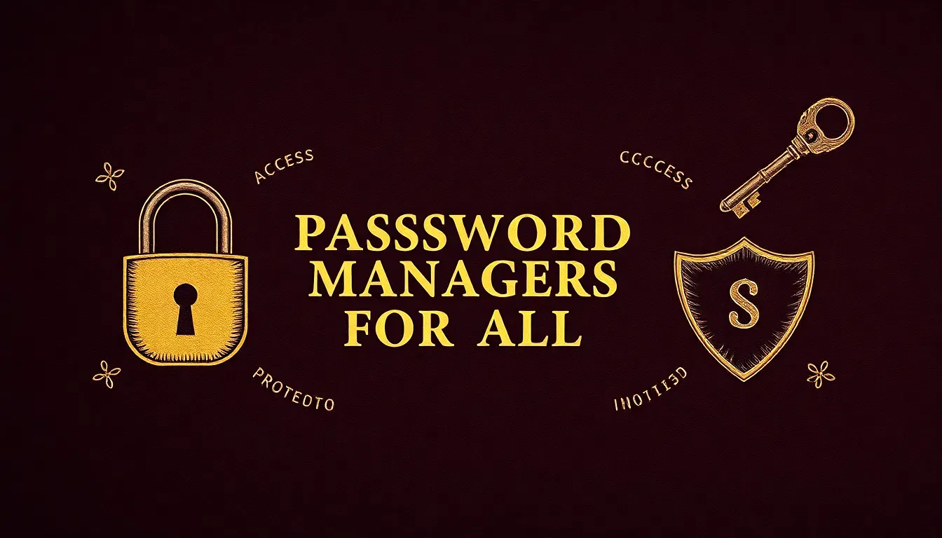 Setting up password managers for family and friends