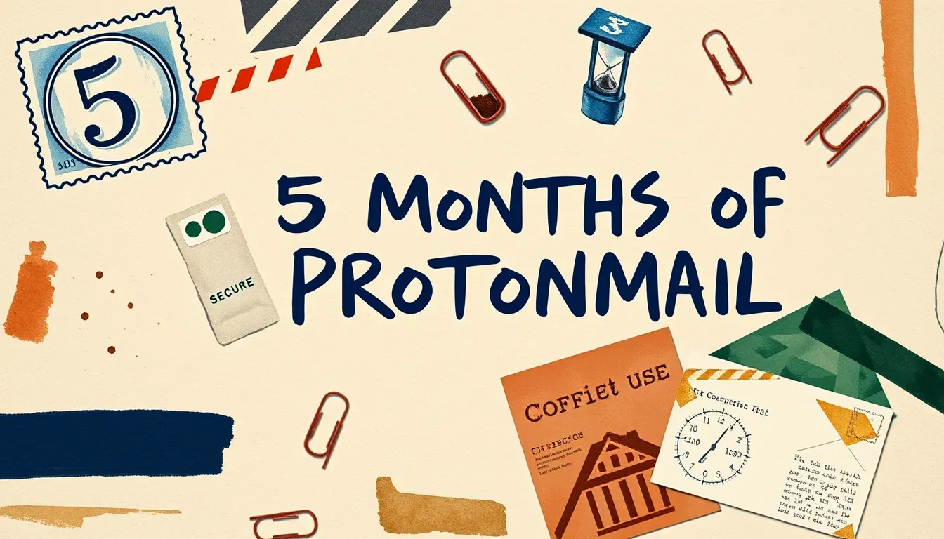 5 months with ProtonMail and I haven't looked back