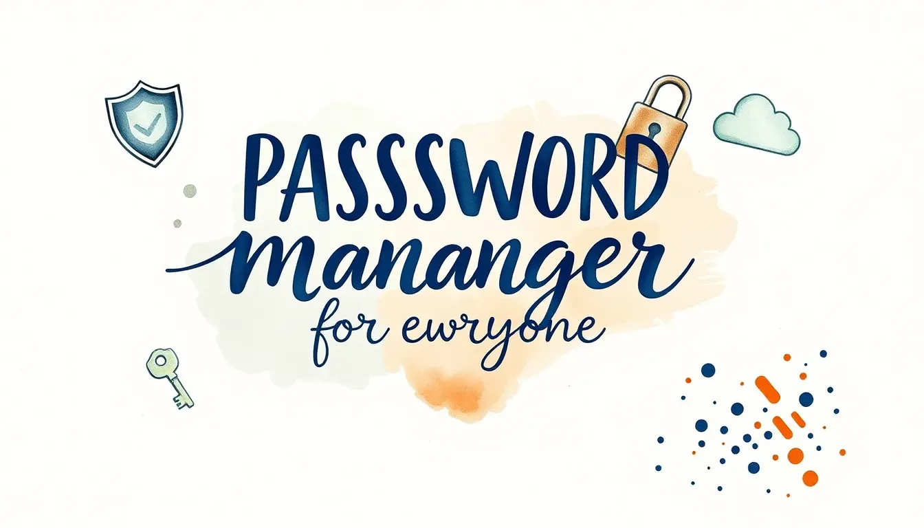 Setting up password managers for family and friends