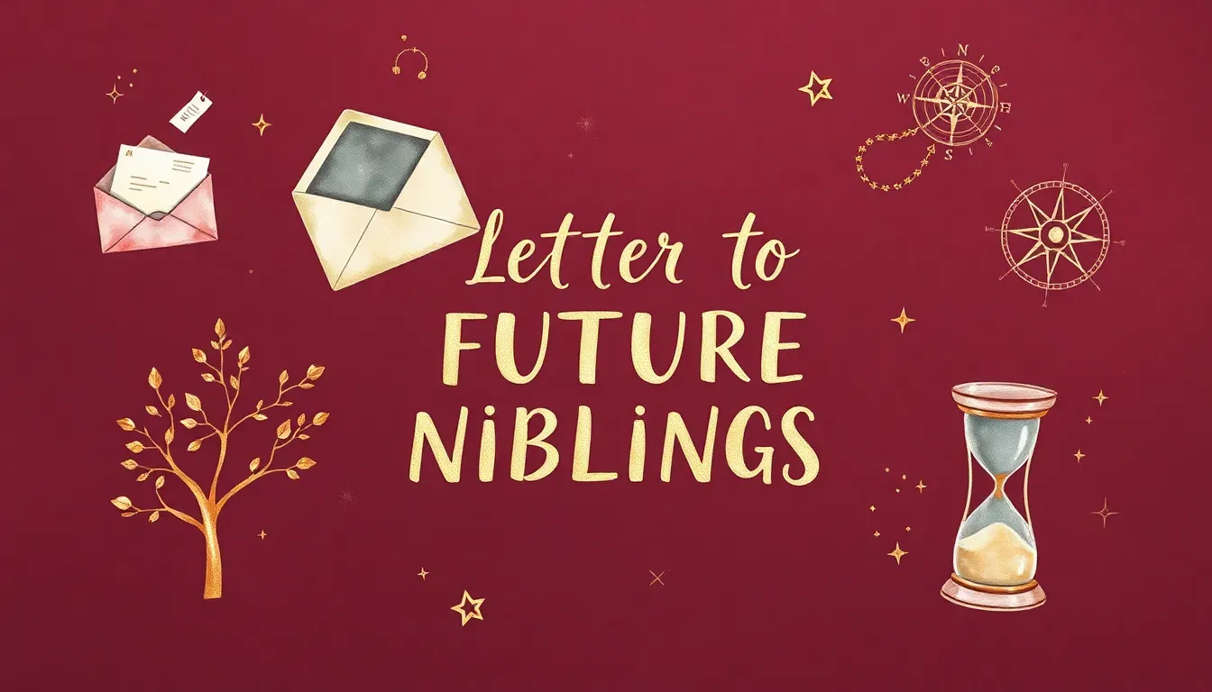 Letter to future niblings: wishes and reflections